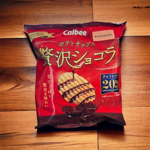 Calbee Chocolate Potato Chips (Japan)